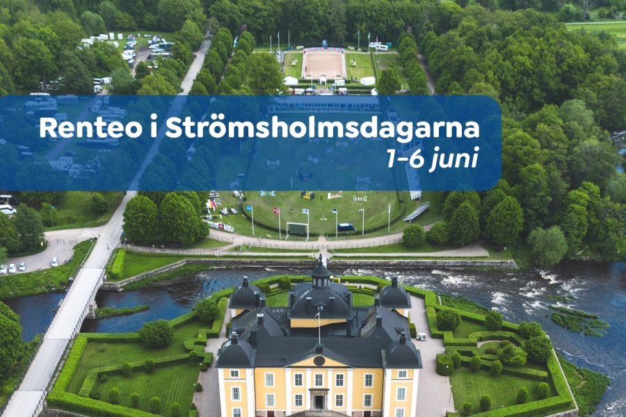 Renteo i Strömsholmsdagarna - 1-6 juni.